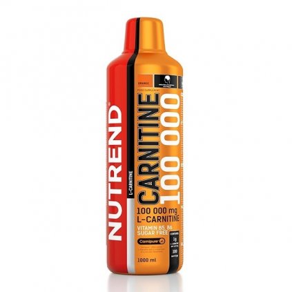 NUTREND Carnitine 100 000 pomeranč 1000ml 