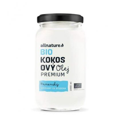 Allnature Kokosový olej panenský BIO 1000ml 