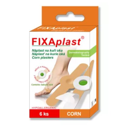 FIXAPLAST Corn náplast na kuří oka 6ks