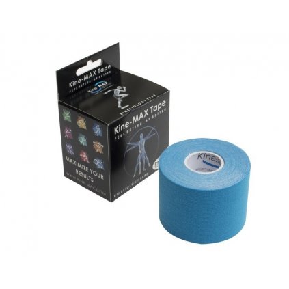 Kine-MAX Classic kinesiology tape modrá 5cmx5m 