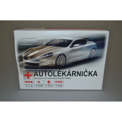 Autolékárnička pap.obal vyhl.č.206/2018 Steriwund 