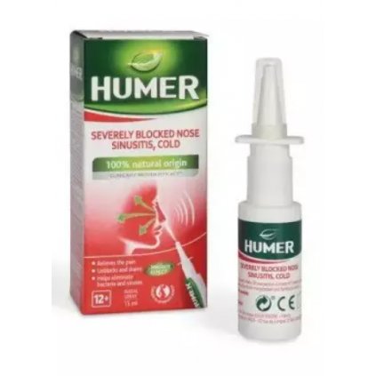 HUMER Sinusitis velmi ucpaný nos sprej 15 ml