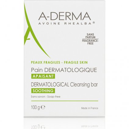 A-DERMA Dermatologické mýdlo-kostka 100g 