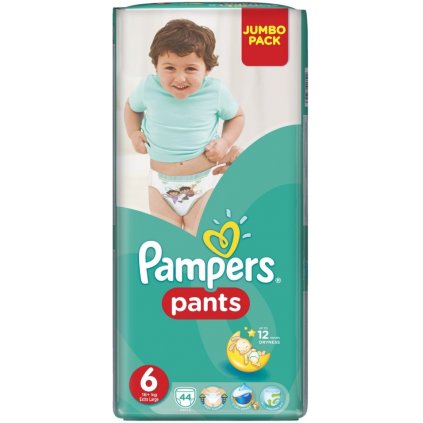 Pampers Pants 6 plenkové kalhotky14-19kg 44ks 