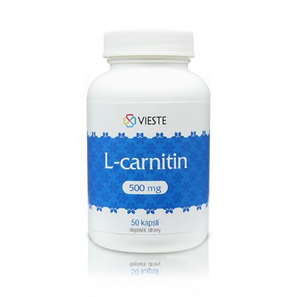 Vieste L-carnitin 500mg tbl.50 