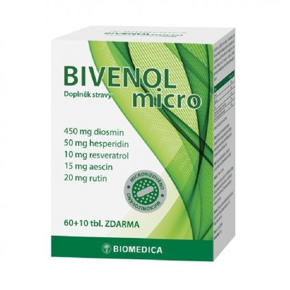 Bivenol micro tbl.60+10 zdarma 