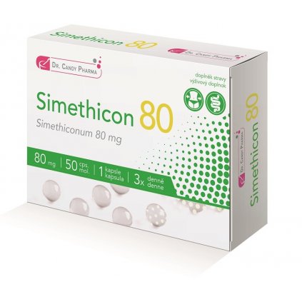 Dr.Candy Pharma Simethicon 80 cps.mol.50x80mg 