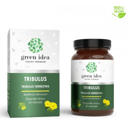 Tribulus bylinný extrakt – Rostlinný stimulant – Green Idea