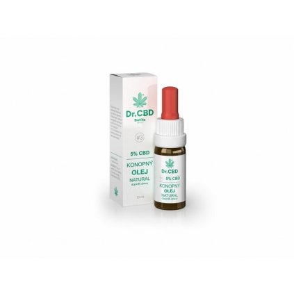 Dr.CBD 5% CBD konopný olej 10 ml 