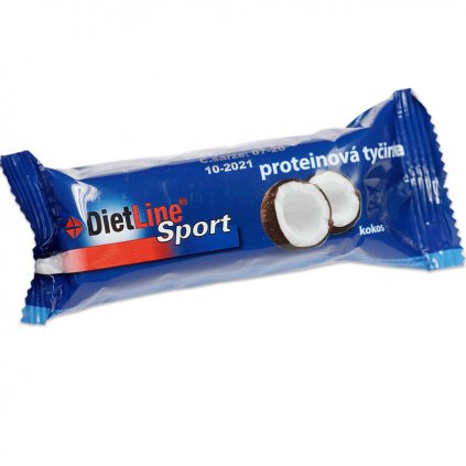 DietLine Sport proteinová tyčinka kokos 46g 