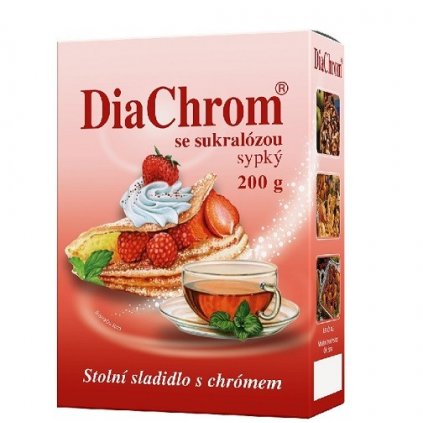 DiaChrom se sukralózou sypký 200g nízkokal.sladid. 