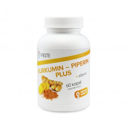 Vieste Kurkumin-piperin plus cps.60 