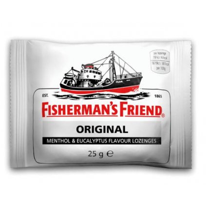 Fishermans Friend bonbóny eucalyp menthol bílé 25g