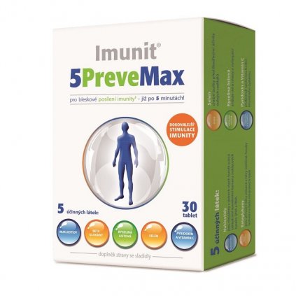 5PreveMax Imunit nukleotidy+betaglukan tbl.30 