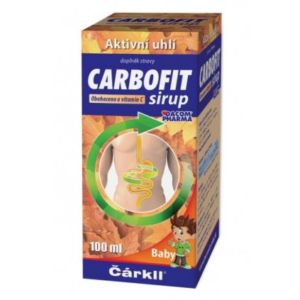 Carbofit sirup pro děti 100ml 