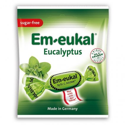 Em-Eukal Eukalyptovo-mentol.dropsy bez cukru 50g 