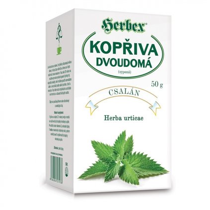 HERBEX Kopřiva dvoudomá čaj sypaný 50g 