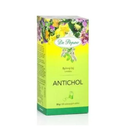 Antichol, porcovaný čaj, 30 g Dr. Popov