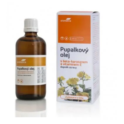 Aromatica Pupalkový olej s beta karotenem a vitaminem E 100 ml