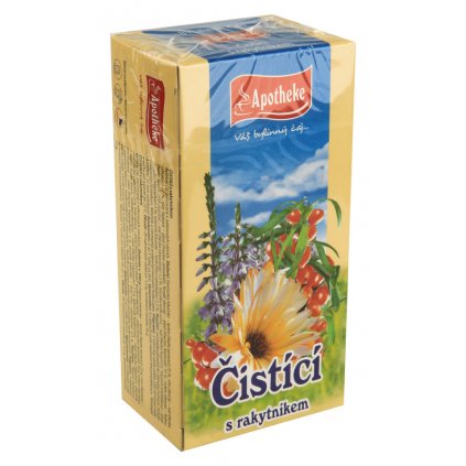 Apotheke Čistící čaj s rakytníkem 20x1.5g 