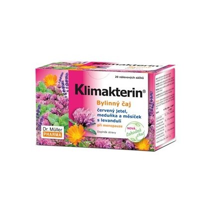 Klimakterin bylinný čaj při menopauze 20x1.5g 
