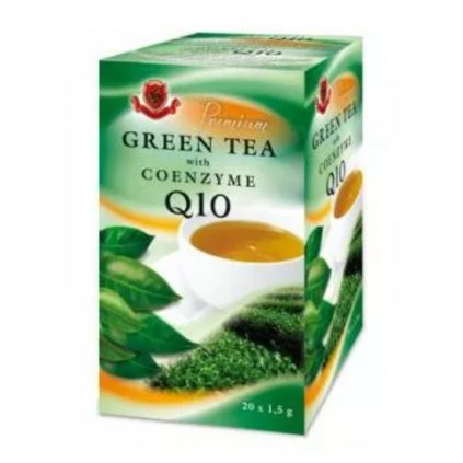 HERBEX Zelený čaj s koenzymem Q10 premium 20 sáčků
