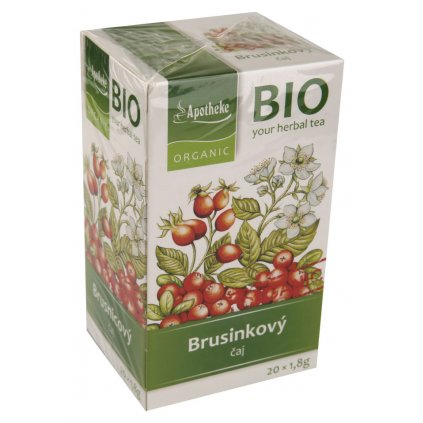 Apotheke BIO Brusinkový ovocný čaj 20x1.8g 