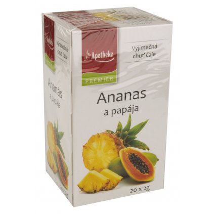Apotheke Ananas a papája 20x2g 
