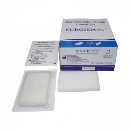 Surgispon Standard 8x5x1cm 10ks 