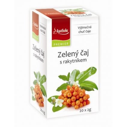 Apotheke Zelený čaj s rakytníkem 20x2g 