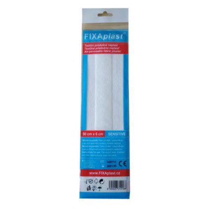 Náplast FIXAPLAST SENSITIVE 0,5 m x 6 cm