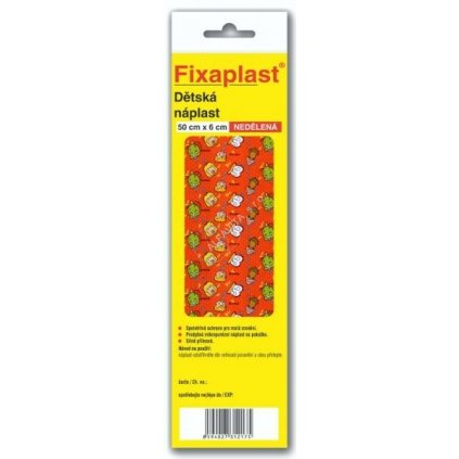 FIXAplast dětská náplast s polštářkem 50x6cm 