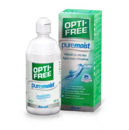 Opti free PureMoist roztok na kontaktní čočky 300 ml