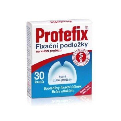 Protefix Fixační podložky horní zub.prot.30ks