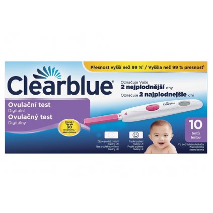 Clearblue digitální ovulační test 10ks 