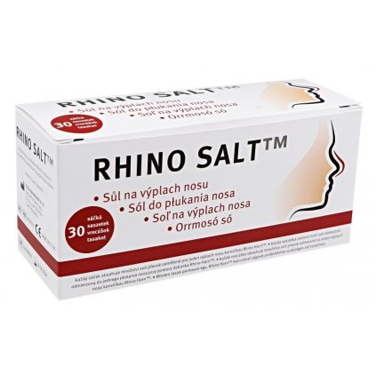 Rhino Salt sůl na výplach nosu sáčky 30x2.7g 