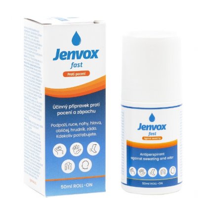 Jenvox Fast pocení a zápach roll on 50ml