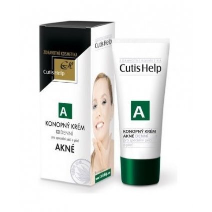 CutisHelp AKNÉ konopný krém denní 30ml 