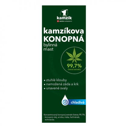 Cemio Kamzíkova konop.mast chlad.200ml NEW ČR/SK 