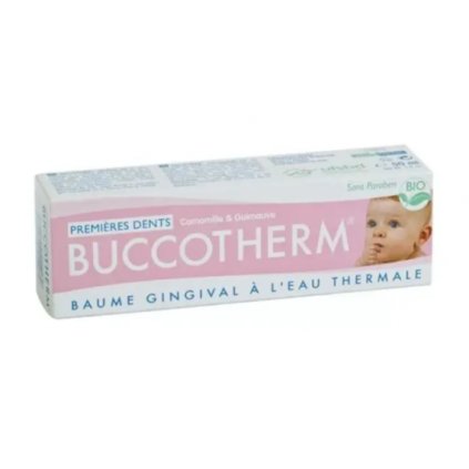 Buccotherm BIO masážní dětský gel na dásně 50 g