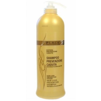 Black hair loss shampoo placentový šampon 500 ml