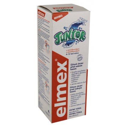 Elmex Junior ústní voda 400ml 