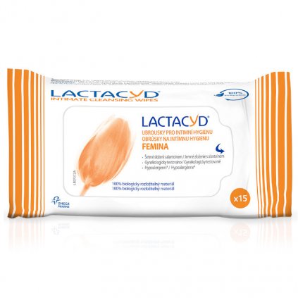 Lactacyd ubrousky Femina 15ks 