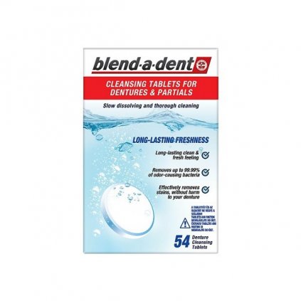 Blend-a-dent Freshness čistící tablety 54ks 