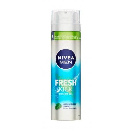 Nivea Men Fresh Kick gel na holení pro muže 200 ml