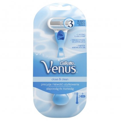 Gillette Venus holicí strojek+2 náhradní hlavice 