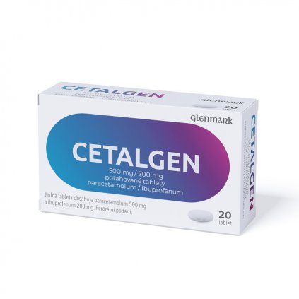 CETALGEN 500MG/200MG TBL FLM 20 II