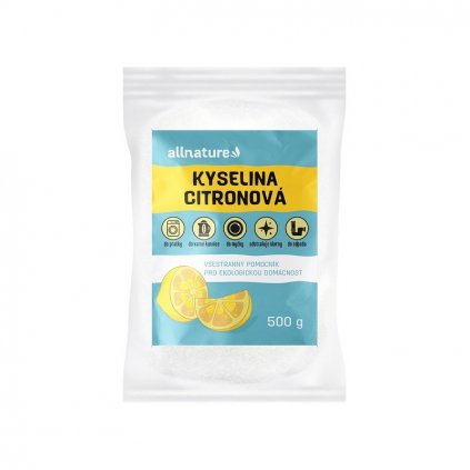 Allnature Kyselina citronová 500g 