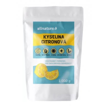 Allnature Kyselina citronová 1000 g