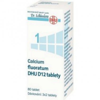 CALCIUM FLUORATUM DHU D6(D12) TBL NOB 80